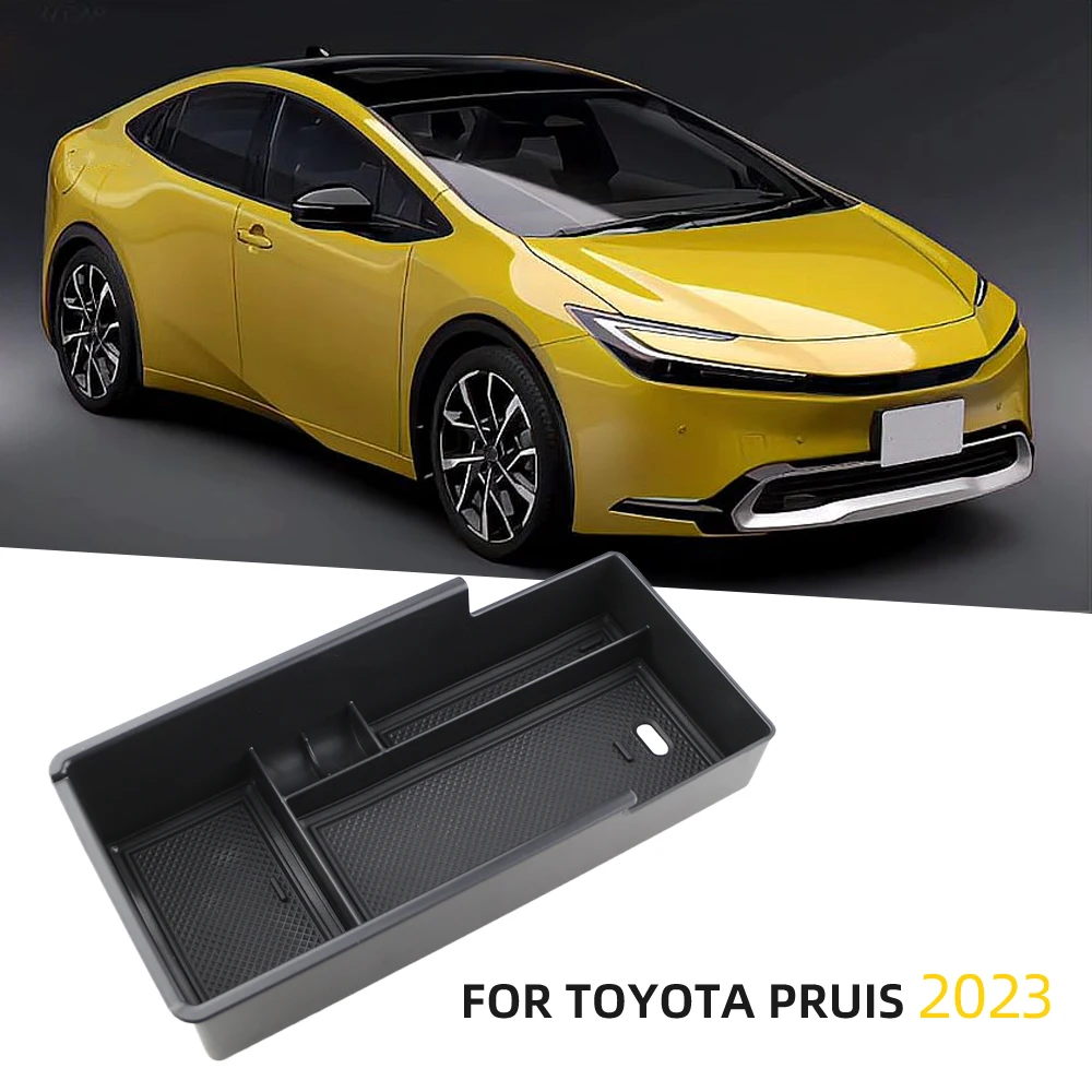 Für Toyota Prius 2023 2024 Auto Zubehör Auto Center Console Armlehne Box Lagerung Box Telefon Halter Organizer Fall – Detail 3