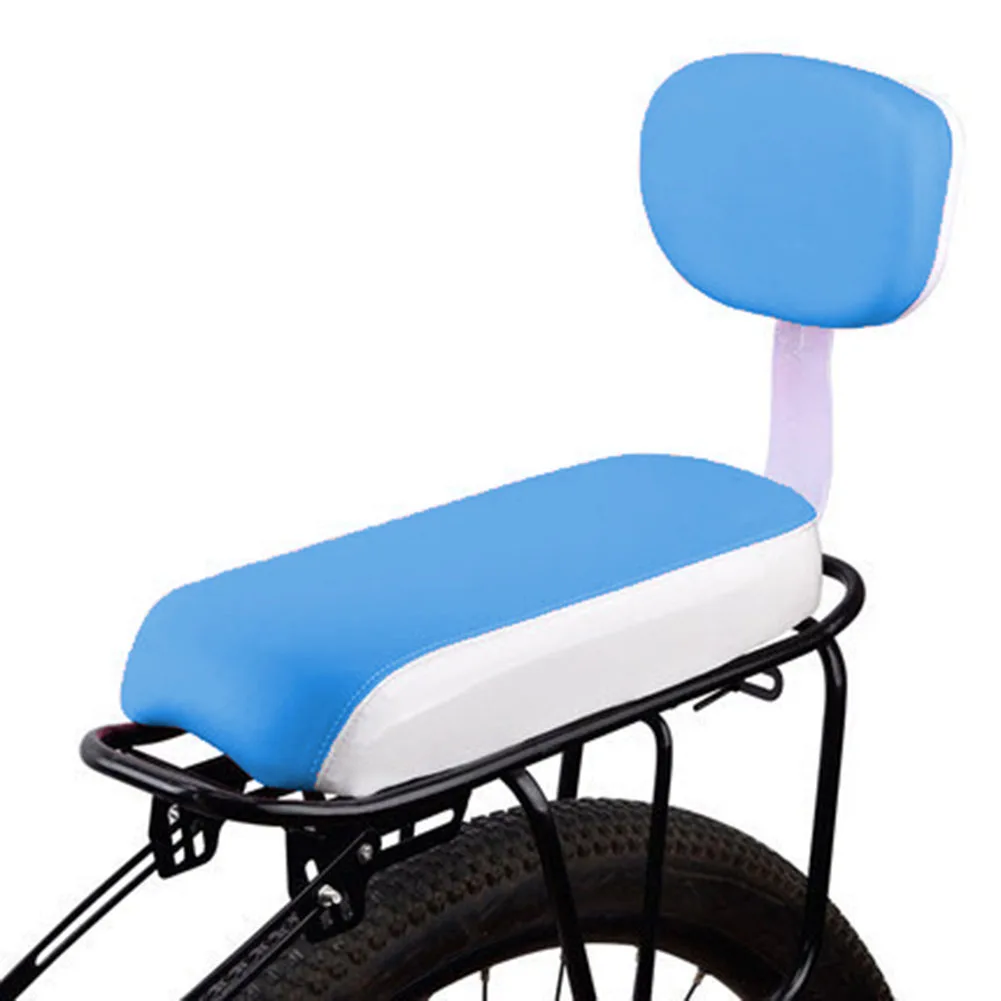 

Robust Bicycle Rear Saddle Comes with Back Rest High Carbon Steel Mount Suitable for All Age Riders Designed for Optimal Comfort