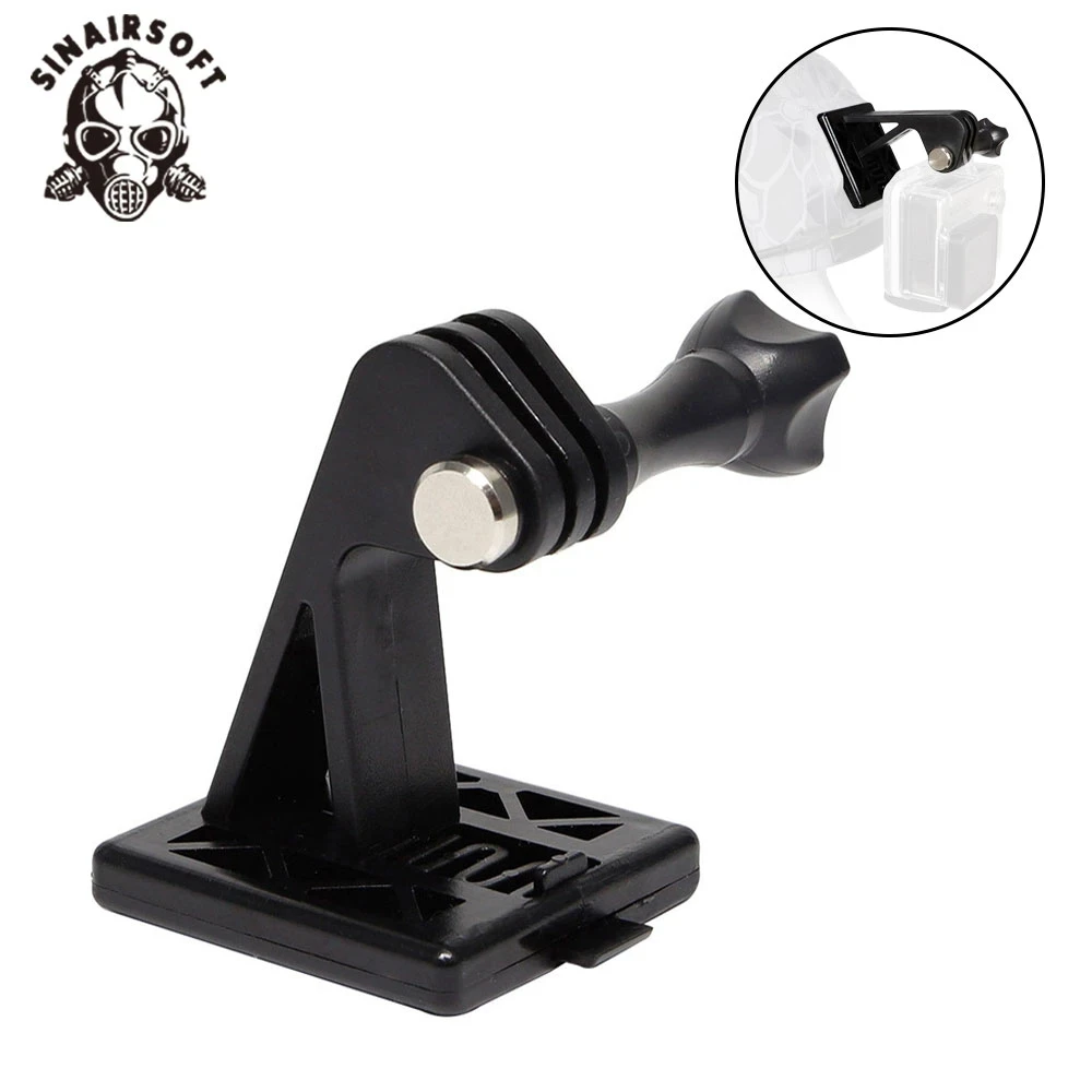 

SINAIRSOFT Tactical Helmet Base Adapter Fixed Mount For GoPro Hero Action Camera FAST MICH NVG Helmet Accessories