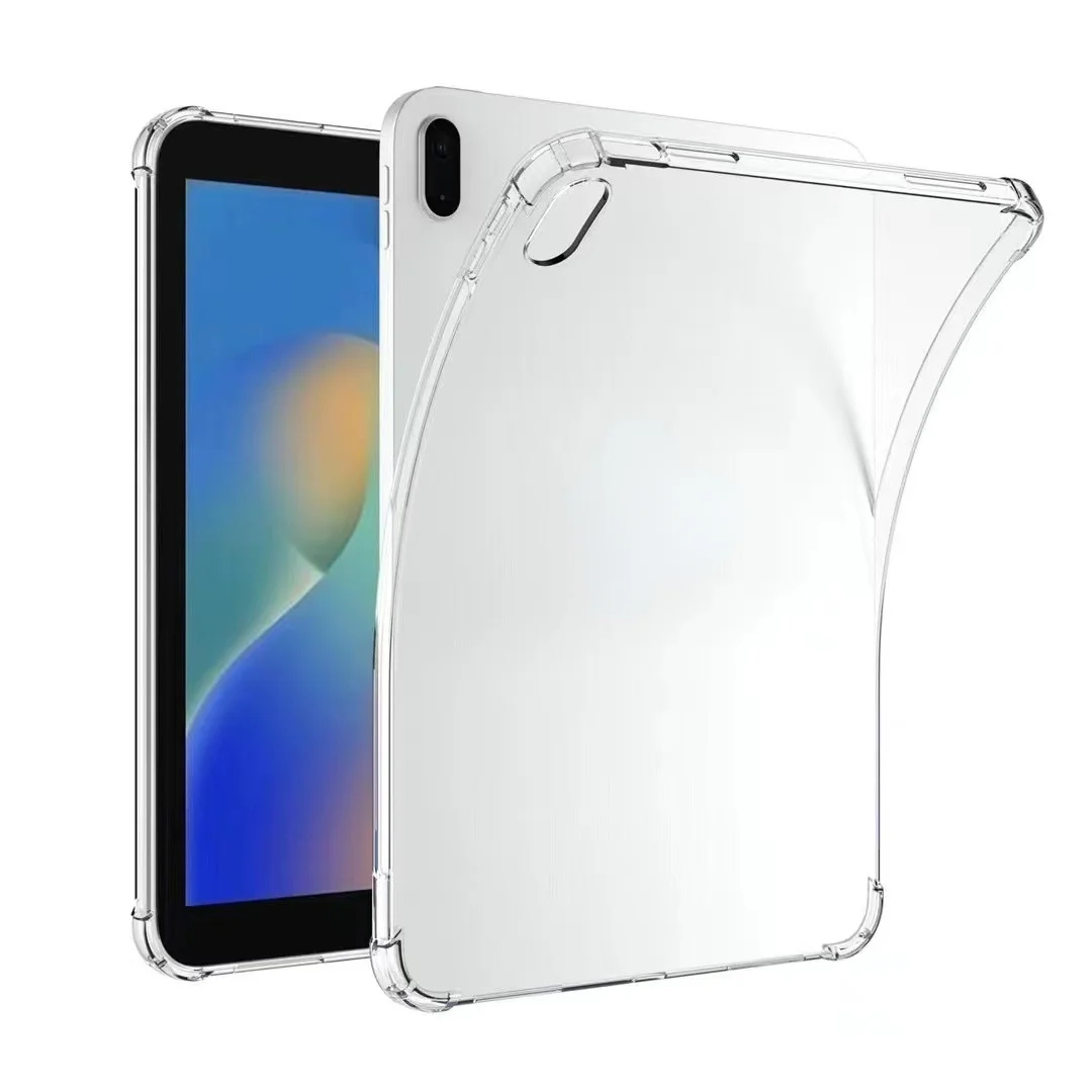 Coque en silicone antichoc pour Apple iPad 10, 2022, 10.9 pouces, 10e  génération, étui flexible pour tablette, coque arrière transparente