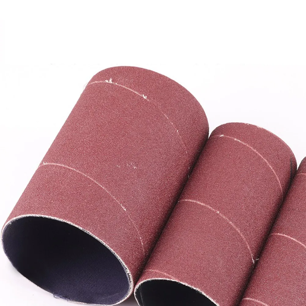 6Pcs115mm80120GritSandingDrumSleevesKitSandingPaperDrum