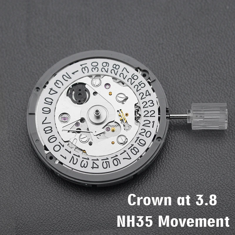 Seiko NH35 NH36 Movement Japan Automatic Movement fit for Seiko SKX007 SRPD Tuna Mechanism for Wrist Watches nh35a nh36a Movt