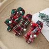 Knitted Snowflake Bow Pet Collar Safety Buckle Detachable Adjustable Pet Tie Christmas Cat Necklace 3