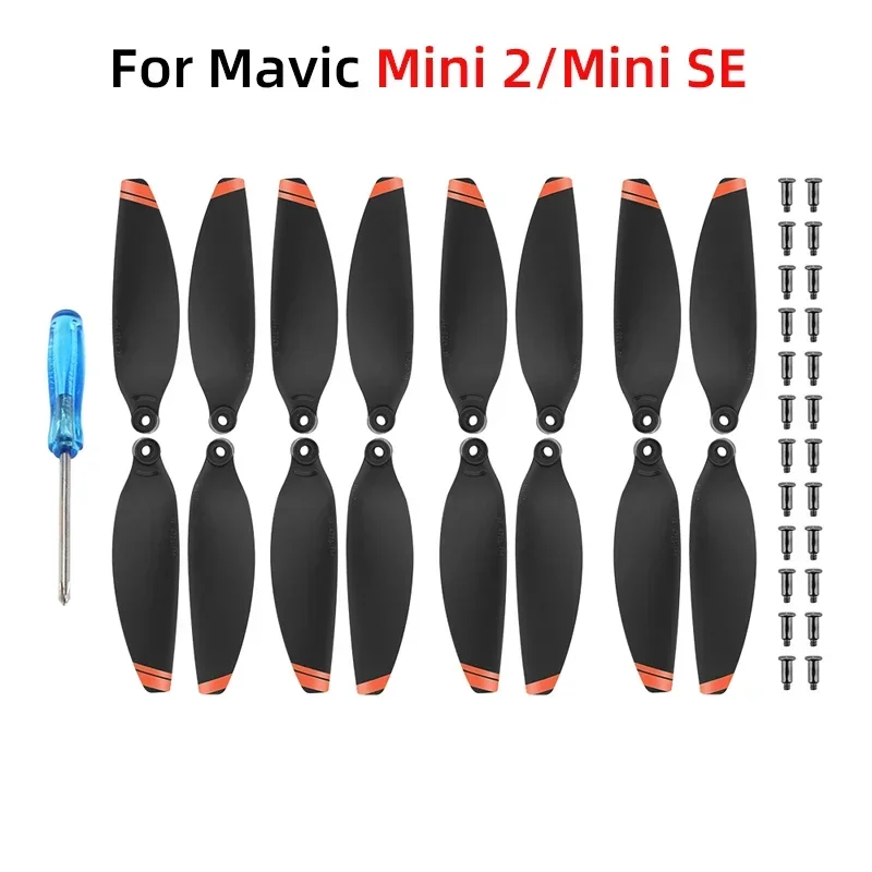 Drone Propellers Propellers for DJI Mini 2/Mini SE Drone Replacement Wing Light Weight Spare Parts for Mini 4K RC-N1