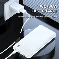Batterie externe Portable 50000mAh, haute capacité 120W, charge Super rapide, PD 20W, pour plusieurs appareils 5