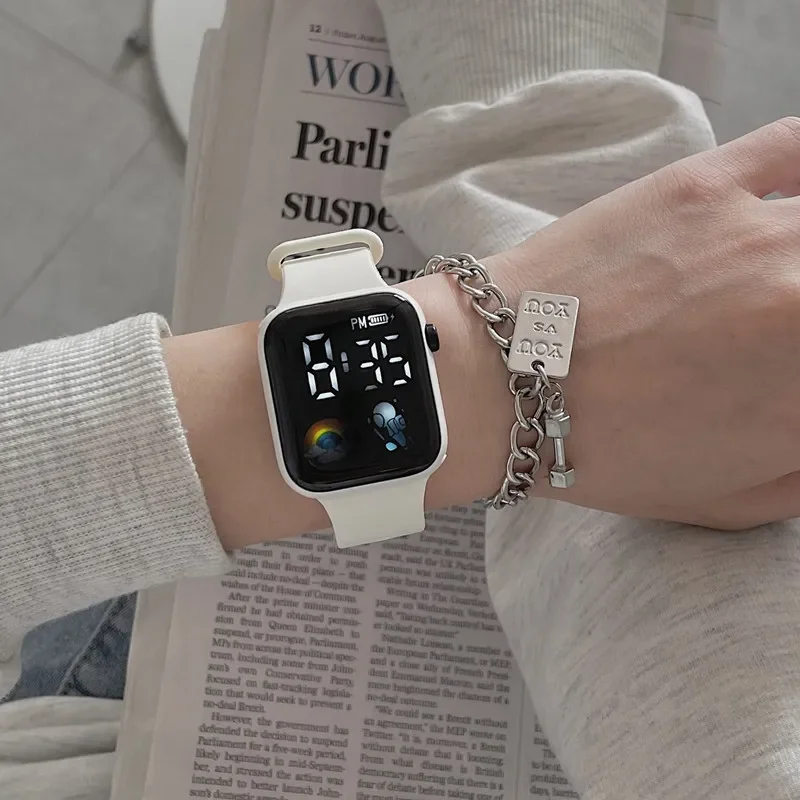 Kids Watch LED Electronic Watch Fashion Sports Watches for Children Waterproof Teen Boys Girls Lightweight Wrist Watches Relojes