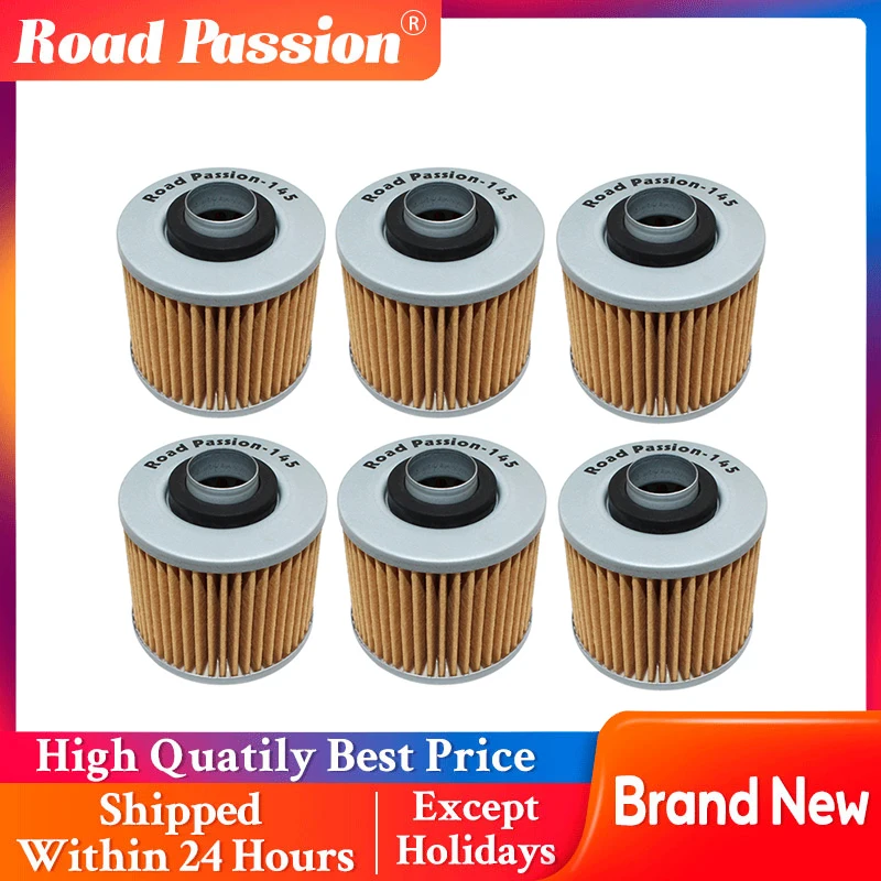 145 1/2/4/6Pc Motorcycle Dirt Bike Oil Filter For Yamaha Yfm600 Yfm700