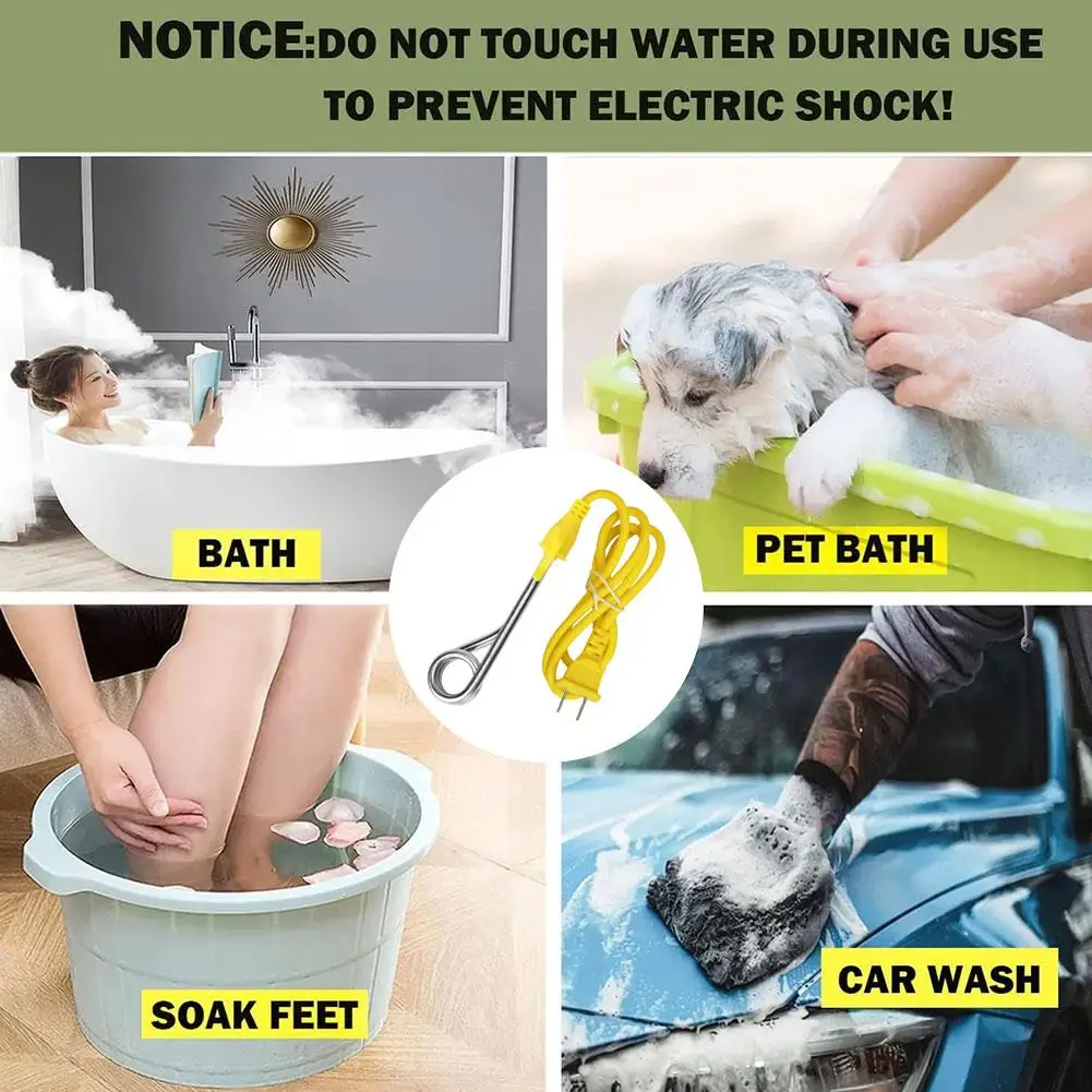 Mini 600W Electric Water Heater Instant Boiling Hot Water Milk Coffee Travel Hotel Portable Steel Heaters US Plug electric water heater