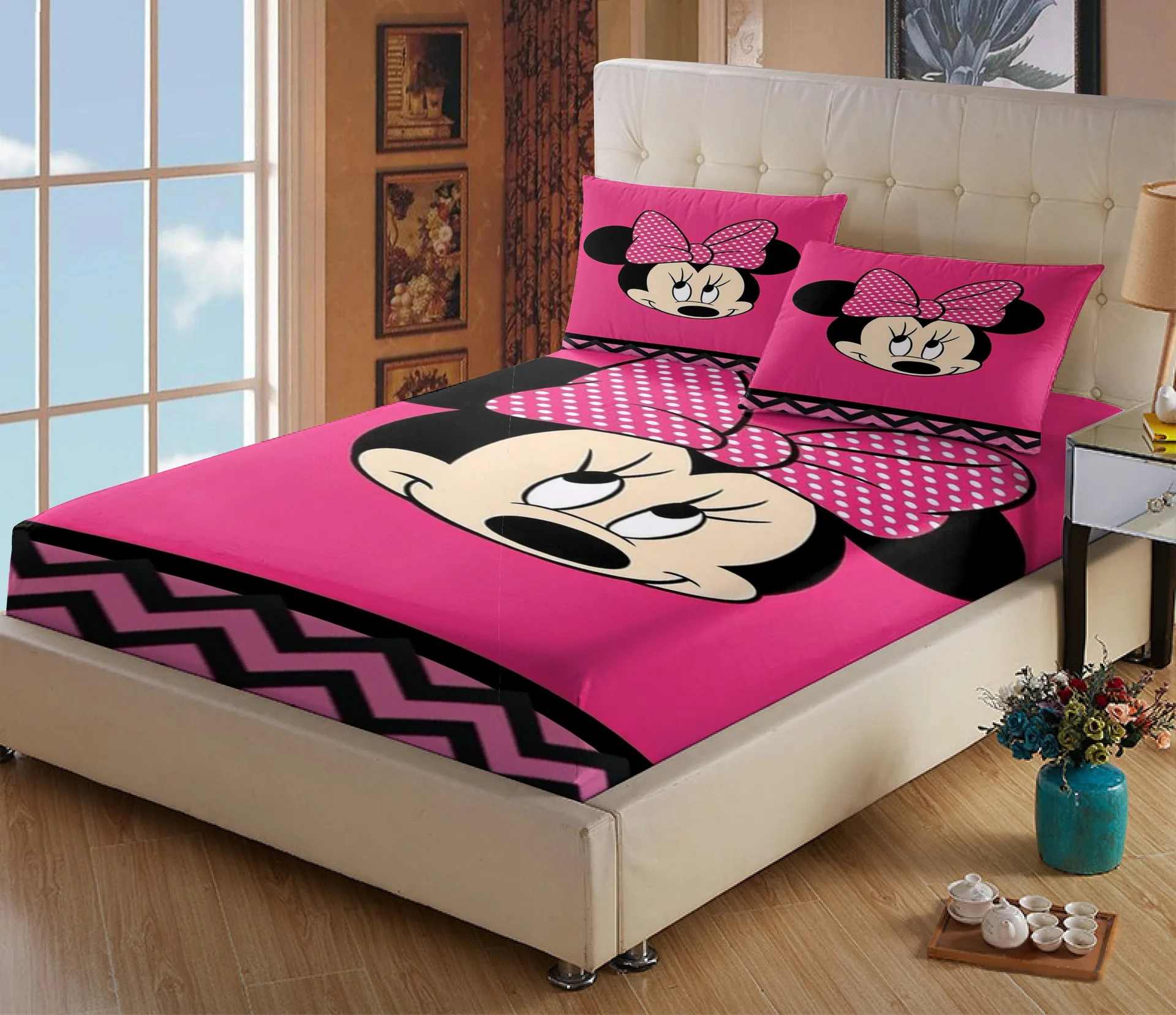 Mickey Mouse Twin Minnie Twin Bedding Set Disney Minnie Minnie