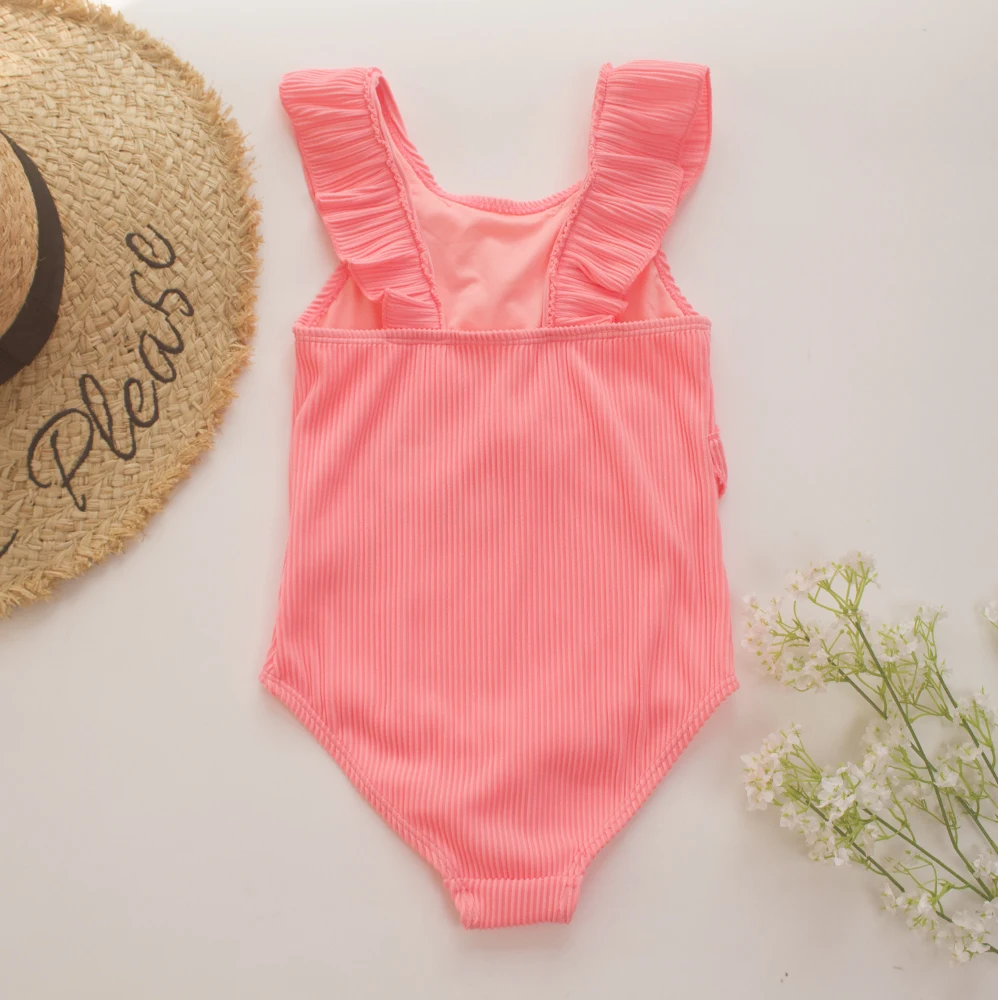 Children Swimsuit One Piece for Girls Kids Summer Beachwear