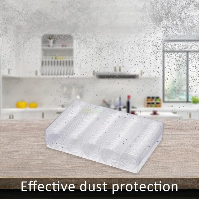 100Db/Készlet Átmérő 30 Mmplasztikus Tiszta Kapszula Gyűjtemény - Image 6