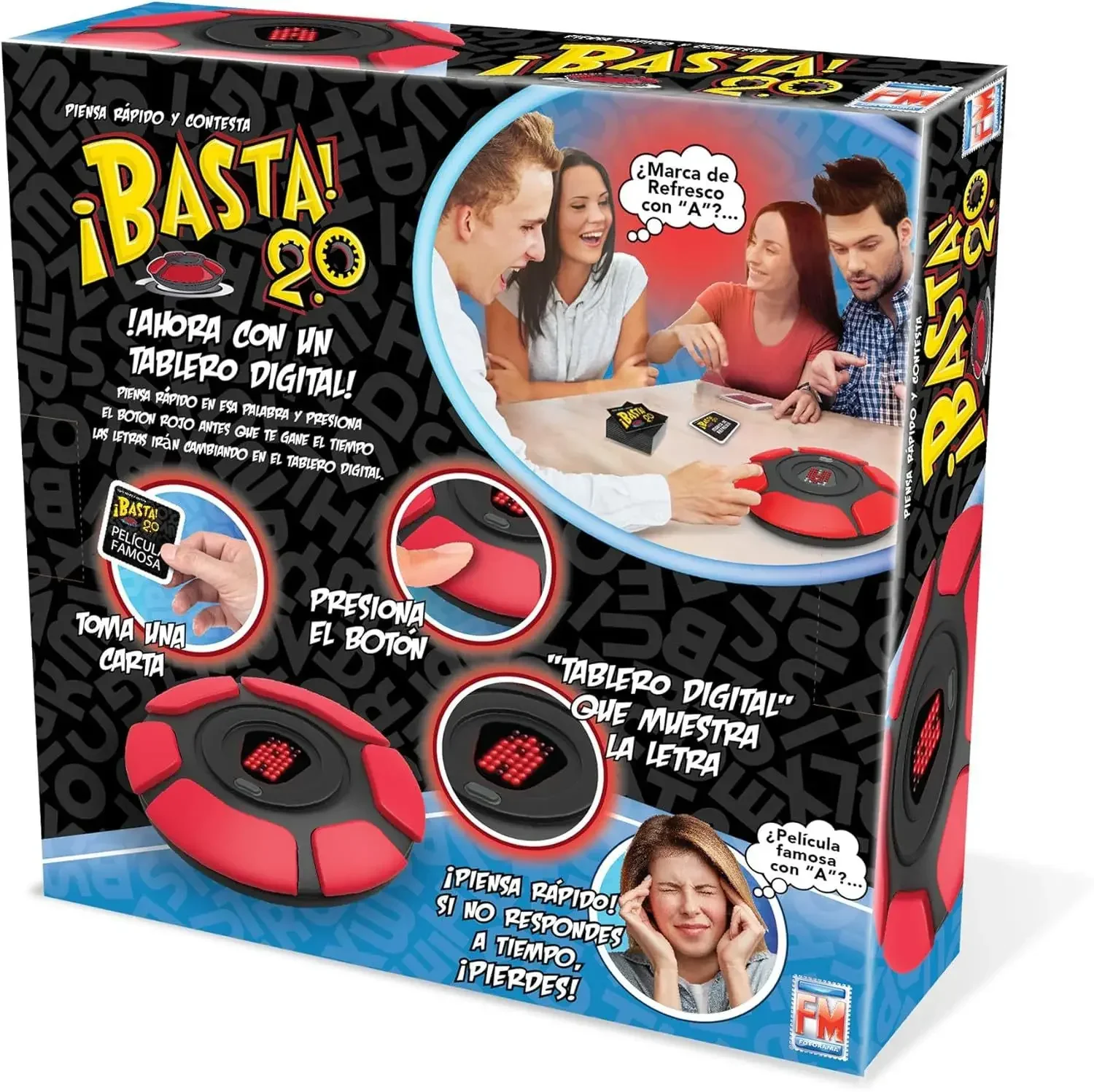 Children's Educational Table Toys English Spanish TAPPLE Crazy Alphabet Game Parent-child Interactive Turntable Toy Family Game 3