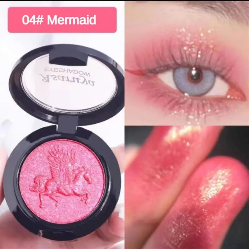 Eye Makeup High Color Rendering Metallic Luster Eye Shadow Color Pearl Full 38g Beauty Products Monochrome Rich