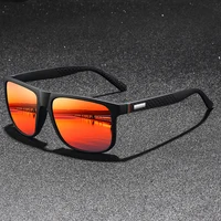 Fashion Outdoor driving sunglasses popular square frame sun glasses classic men's and women's fishing Hiking glasses 4