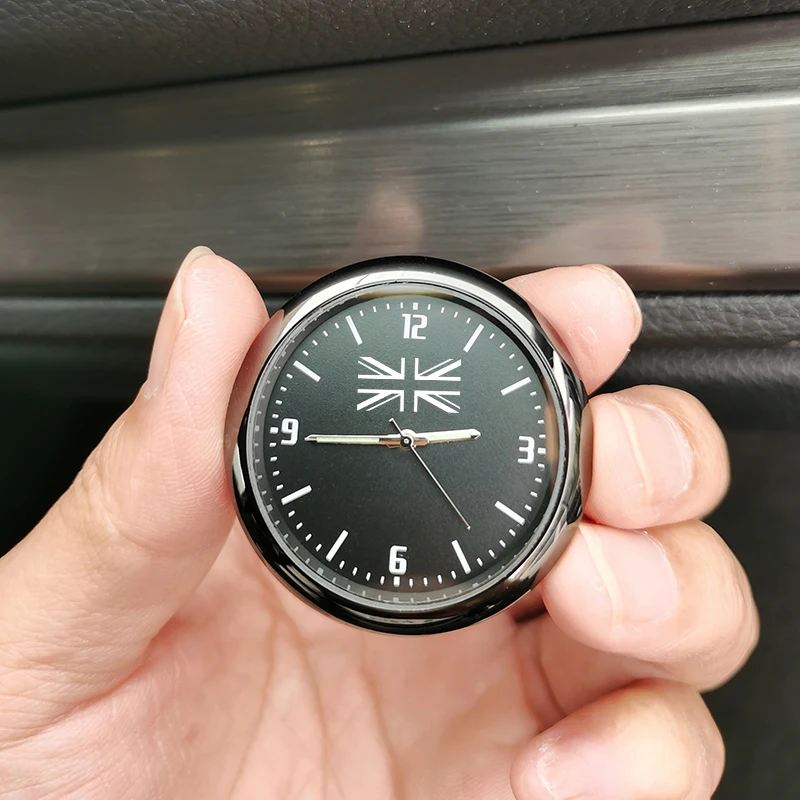 Car Quartz Clock Luminous Automobiles Internal Stick-On