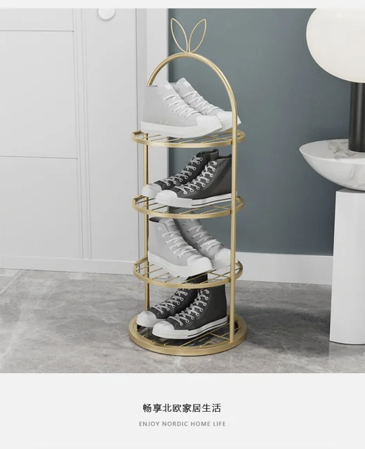 VTRIN Large Shoe Rack Organizer, tall metal rack Holds 62-66 Pairs, 8 Tiers  Space Saving Shoe Shelf Storage Side hanging pockets - AliExpress