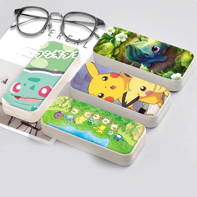Kawaii Pokemon Pikachu Anime Cartoon Cute Glasses Case: The Perfect Accessory for Anime Fans