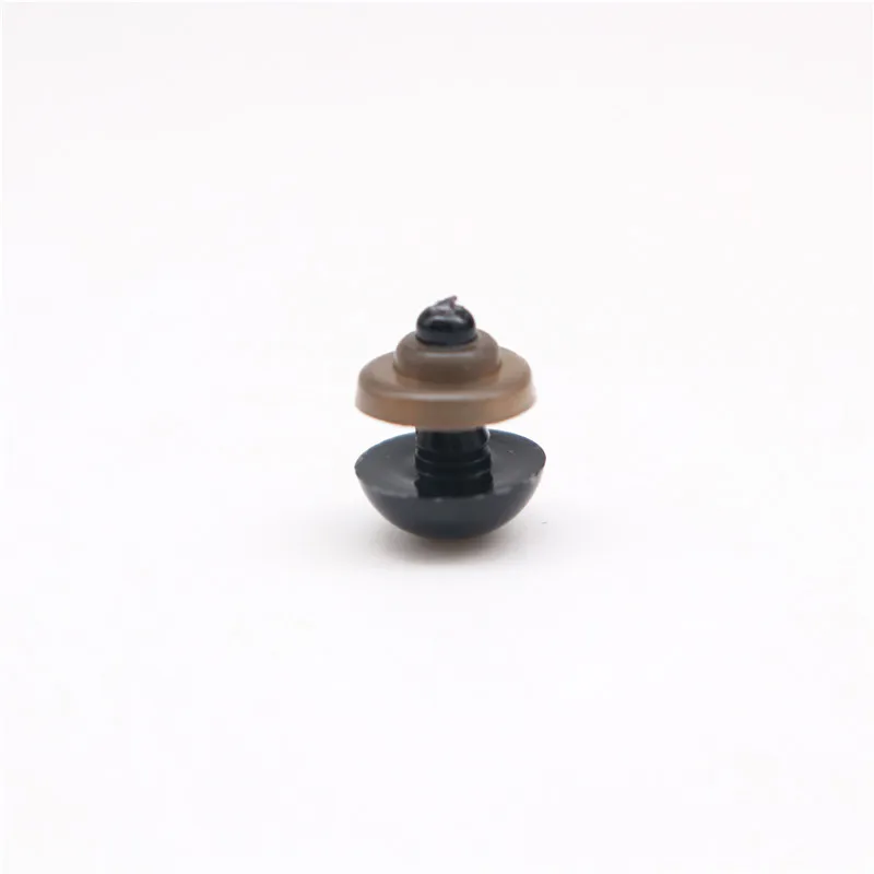 Black Plastic Safety Eyes for DIY Crafts and Doll Decoration (50/100pcs)