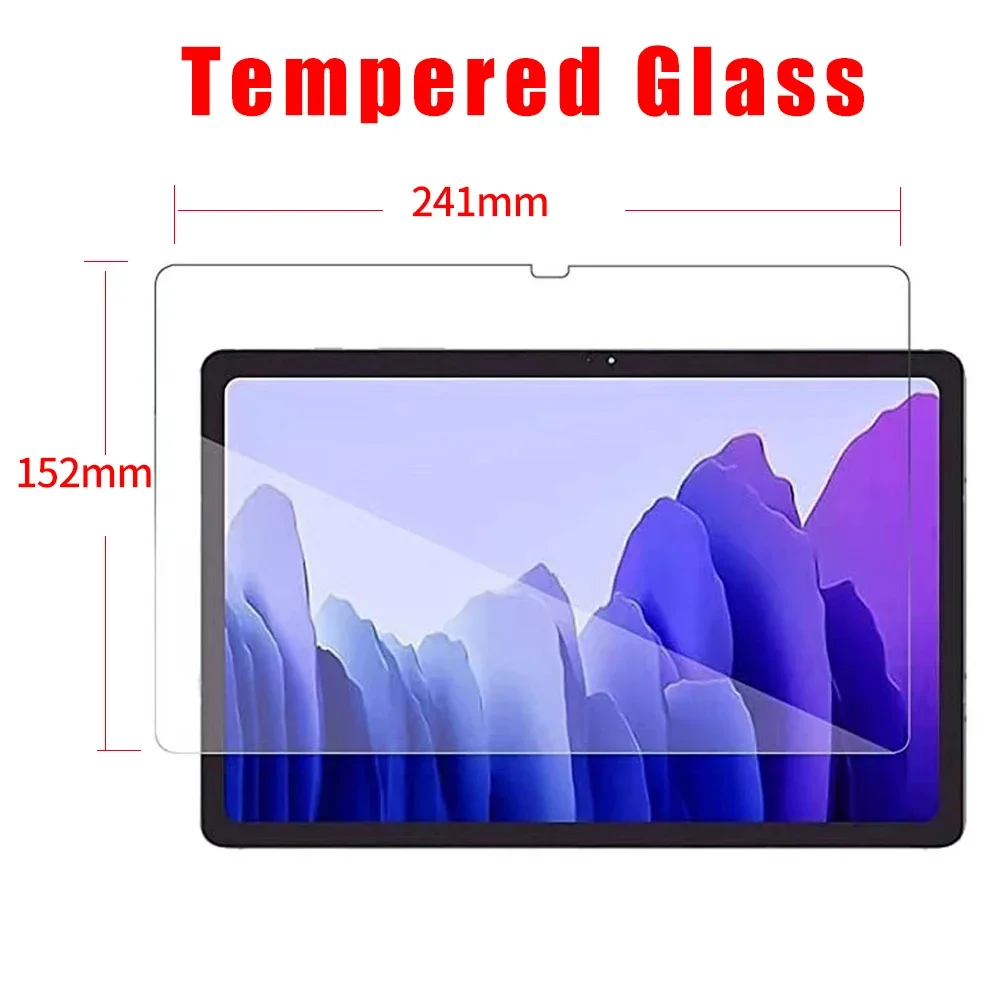 

9H Tempered Glass For Samsung Galaxy Tab A7 10.4 Inch 2020 Tablet Screen Protector SM-T500 T505 T507 Bubble Free Protective Film
