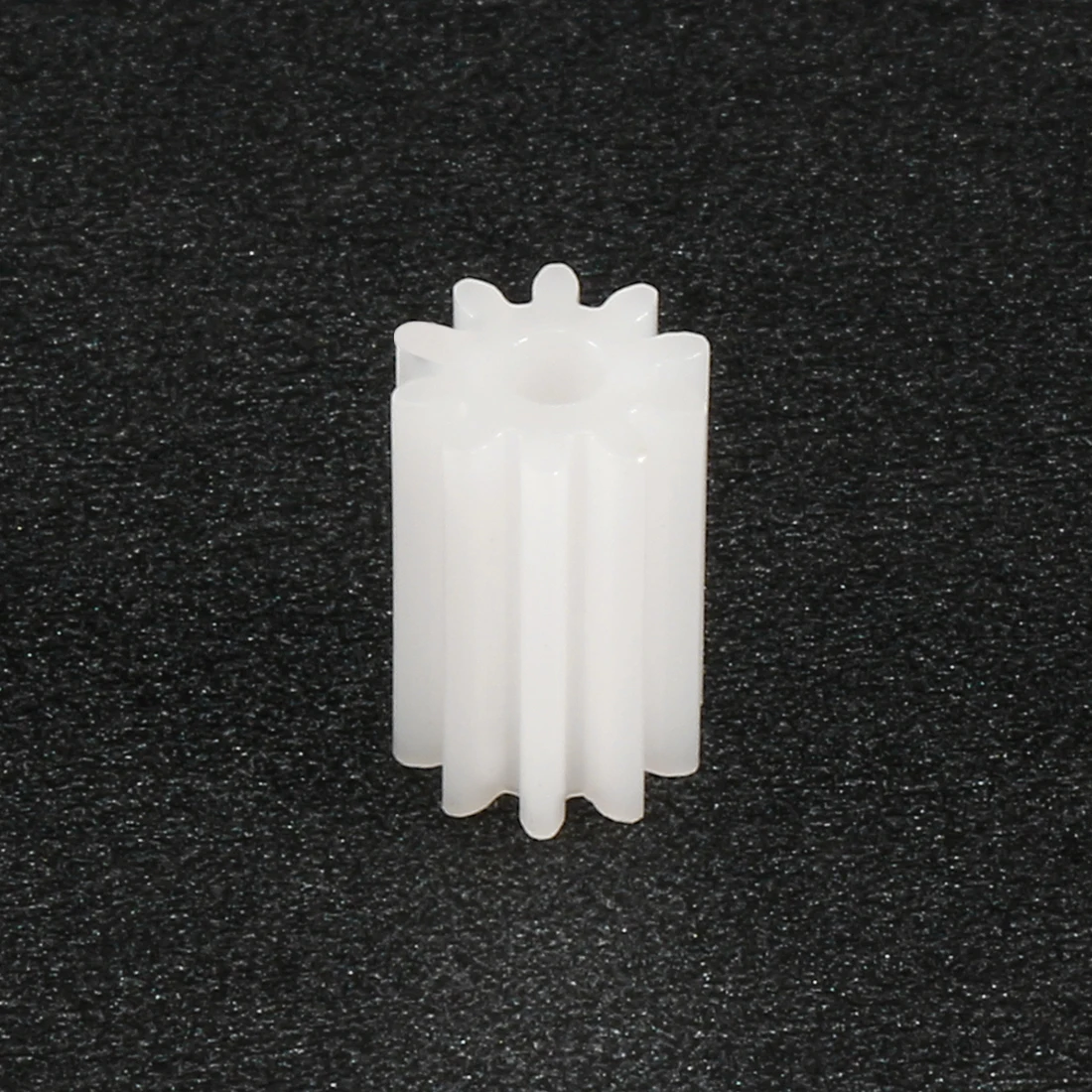 30Pcs White Plastic Gear 10/12 Teeth 102A/122A Reduction Gear Motor Transmission Gears for RC Car Robot Model Making Accessories