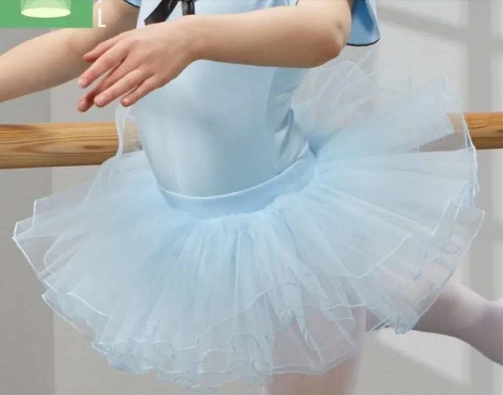 

2023 Children Girl Ballet Skirt Princess Party Tutus Tulle Three-Layer Skirt Kids Ballet Dance Carnival Cabaret Dance Costume