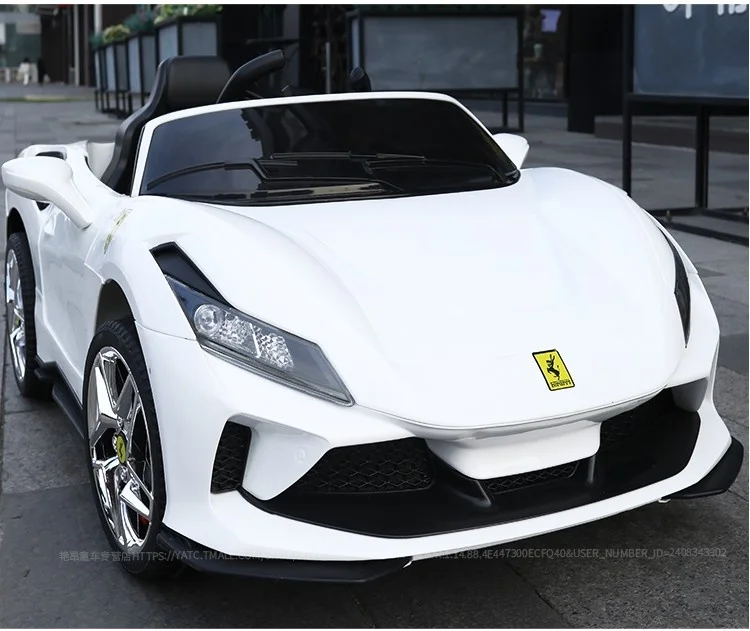 Ferrari Kids Ride On Electric Car For Boys &Amp; Girls Toy Car With Remote Control F8