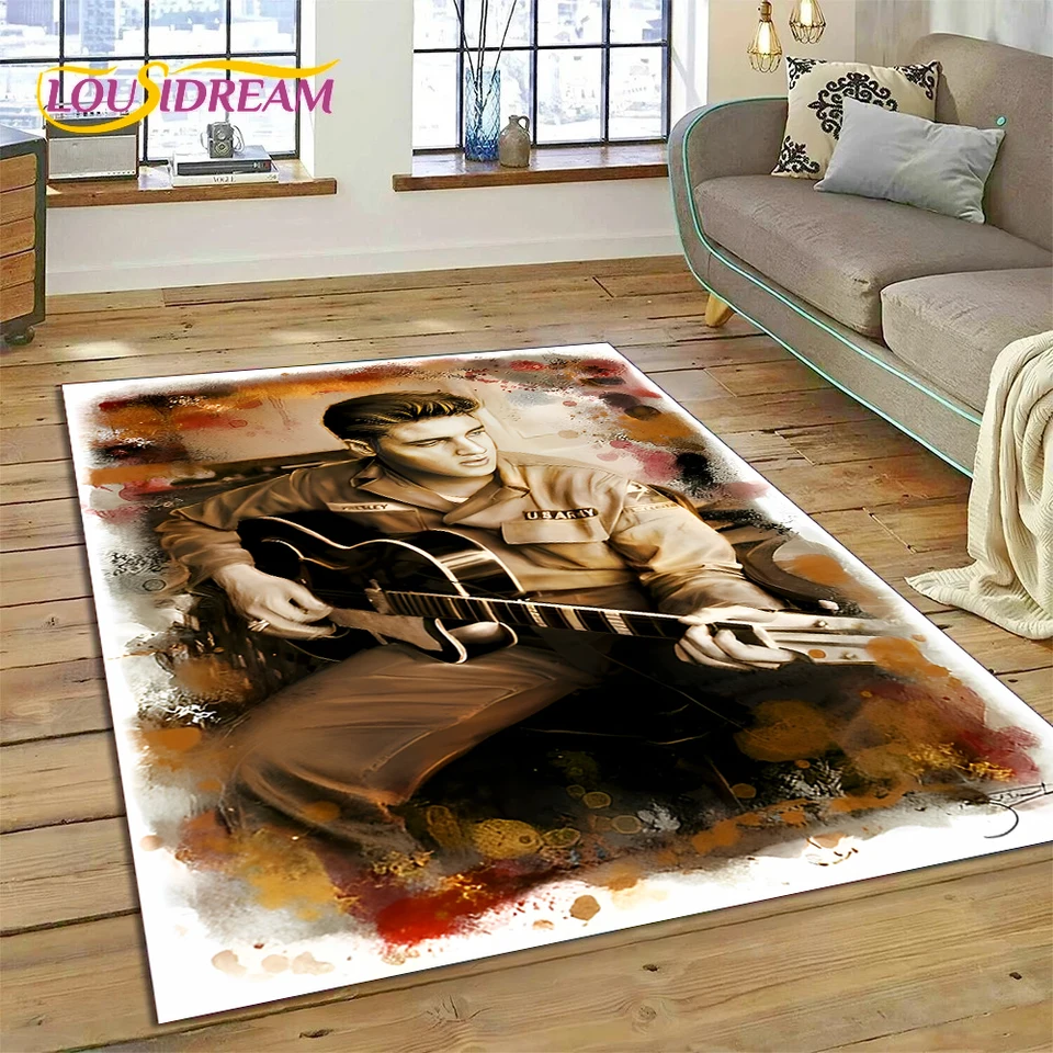 エルビス・プレスリー ラグ・カーペット エルビス・プレスリー ラグ・カーペット