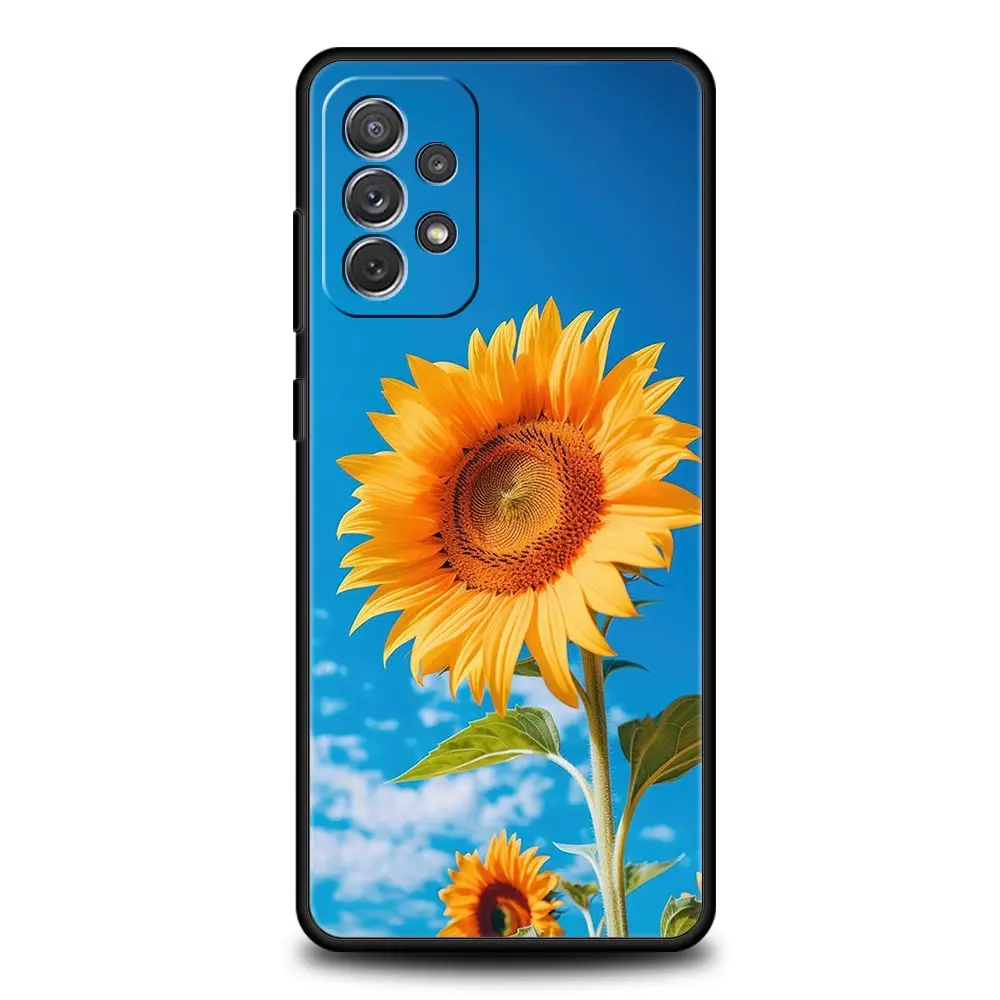 Radiant Sunflower Design Smartphone Case Cover