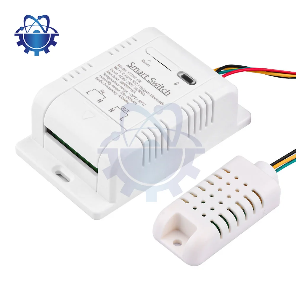 Remote Control Wireless WIFI Switch Module AC85-250V 16A Wireless Switch Compatible With Google Home Timer Function Relay DIY