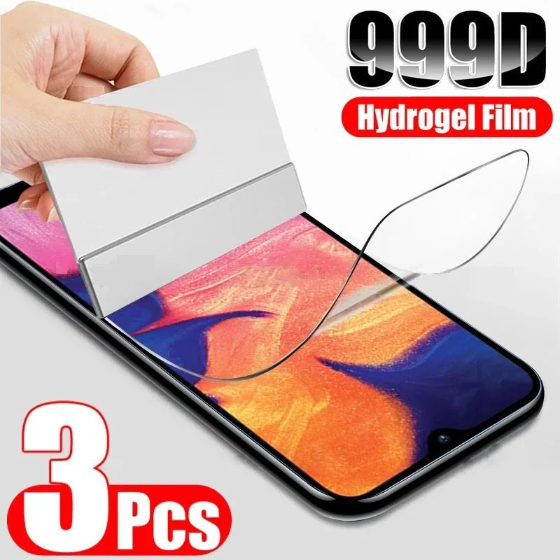 

3PCS Hydrogel Film Protective On For Motorola Defy 2 6.58" Moto Defy2 BM1S1B Screen Protector SmartPhone Cover Film