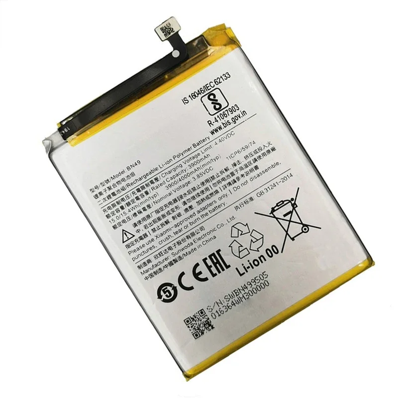 Original Replacement Battery BN49 For Xiaomi Redmi 7A 100% New