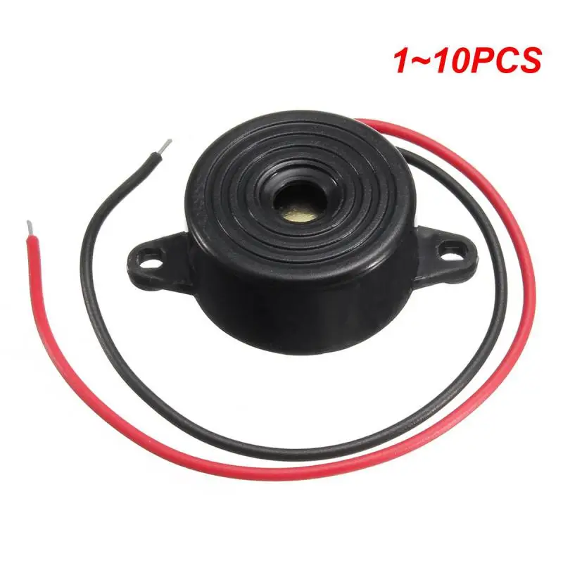 High Decibel Electronic Buzzer Alarm 1~10PCS 95 Decibel DC 3-24 V 12 V Continuous Sound Beeper Car Truck General Intermittent
