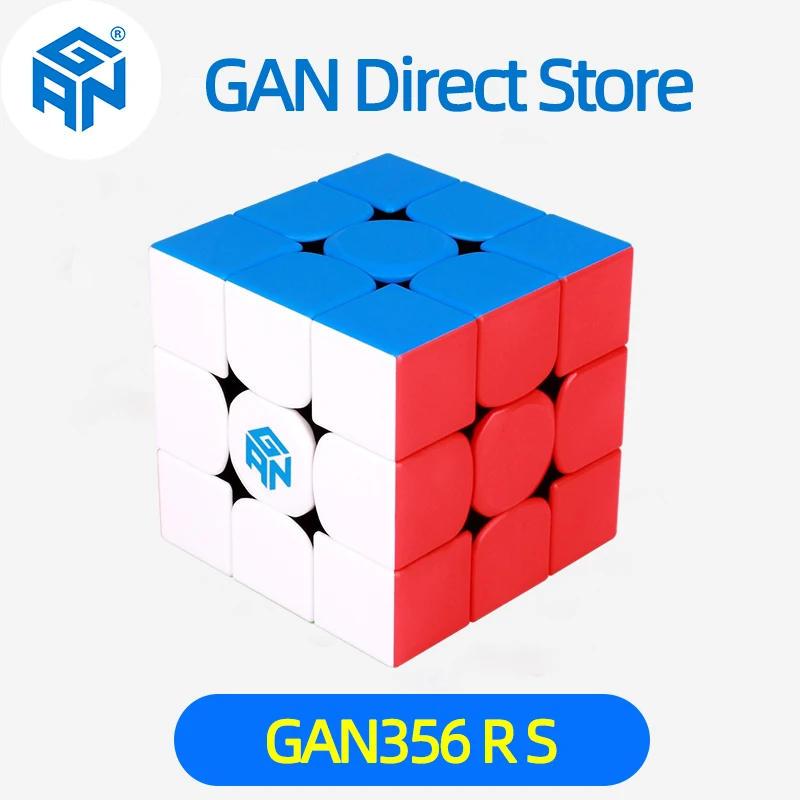 Speed Cube, Puzzle Toys, Puzzle Cube, Magic Cube Puzzle, Magic Puzzle Toy GAN 356 RS Stickerless 3x3 Speedcube 3x3x3 Professional for Children GAN Cubes