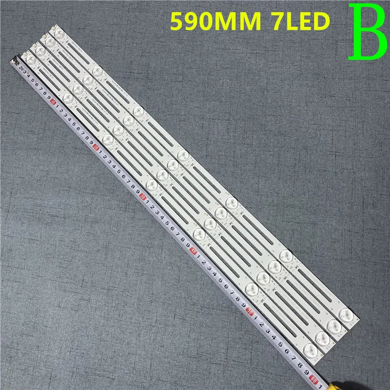 6LED/7LED/8LED 3V6V for  LED Light bar LCD TV light bar  59CM Universal backlight strip with aluminum  59CM   NEW convex mirror 5