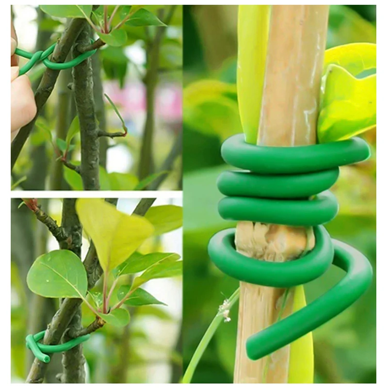 Reusable Garden Plant Twist Tie Twisting Garden Branch Strap Bendable Wire Heavy Duty Soft Wire Tie Gardening Decoration