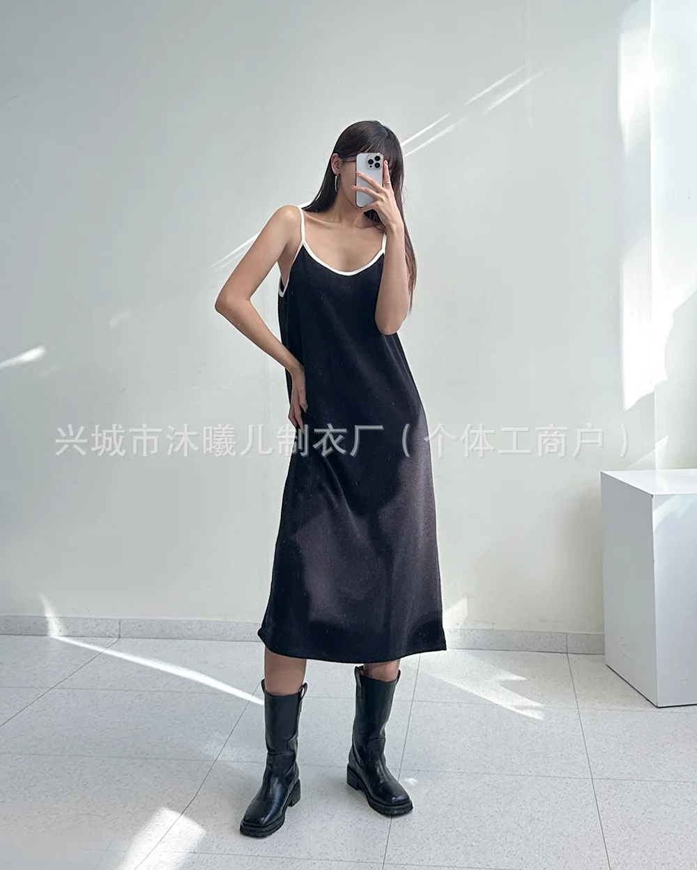 Black color long section