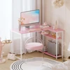 43 Inch L Shaped Computer Desk Small Corner Desk for Small Space Home Office, Computers Desks 1