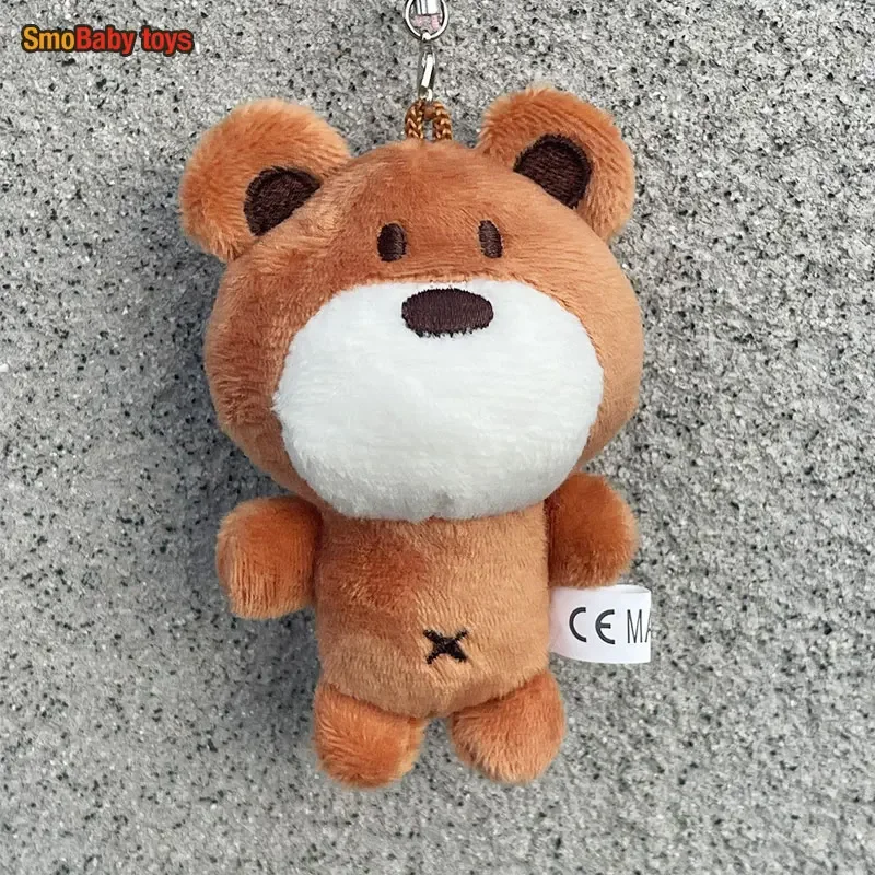KPOP Idols Cartoon Cute Keychain Soft Short Plush Doll Keyring Pendant Girls Cotton Bag Accessories Irene SeulGi Wendy Fans Gift 6