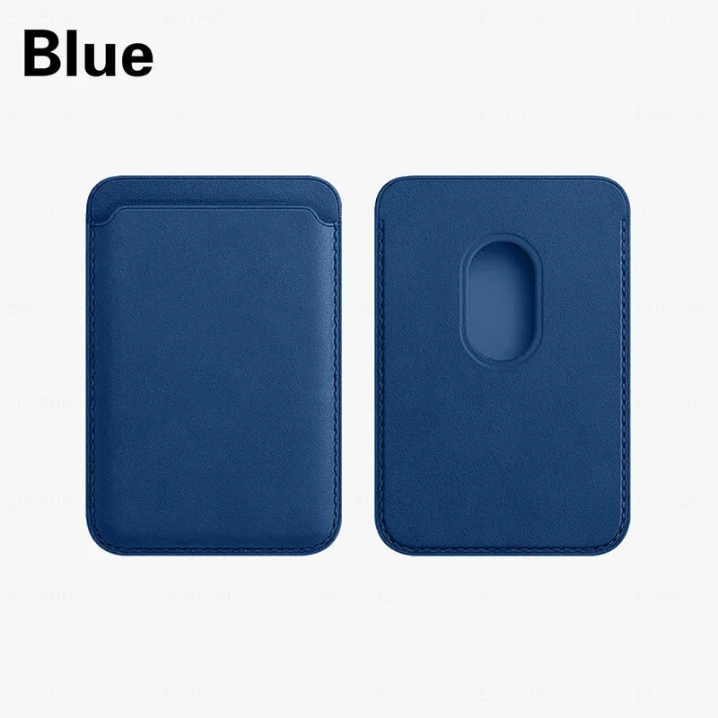 Magnetic Leather Wallet Card Holder and Phone Stand