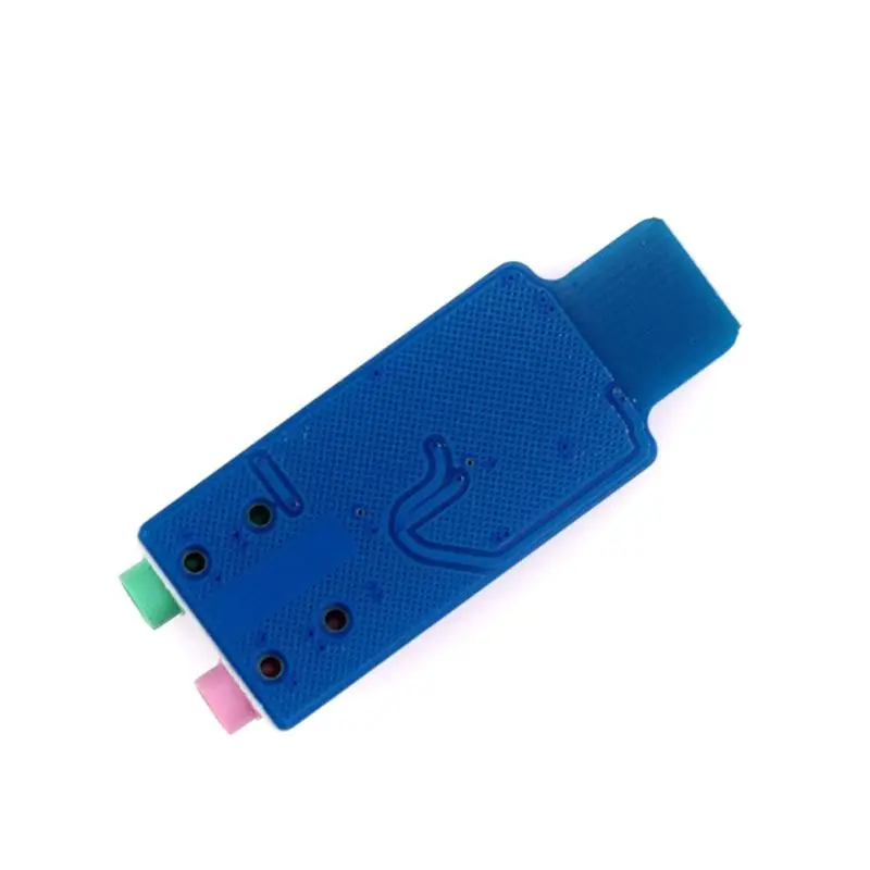 CM108 USB 오디오 인터페이스 모듈 2Pcs 드라이버리스 외부 사운드 카드 24비트 ADC/DAC 3.5Mm 스테레오 잭 I2S