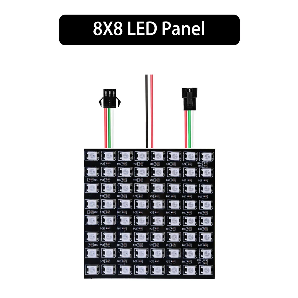 ตัวเลือกสินค้า โมดูล LED RGB ยืดหยุ่น WS2812B ปรับสีได้หลากหลาย