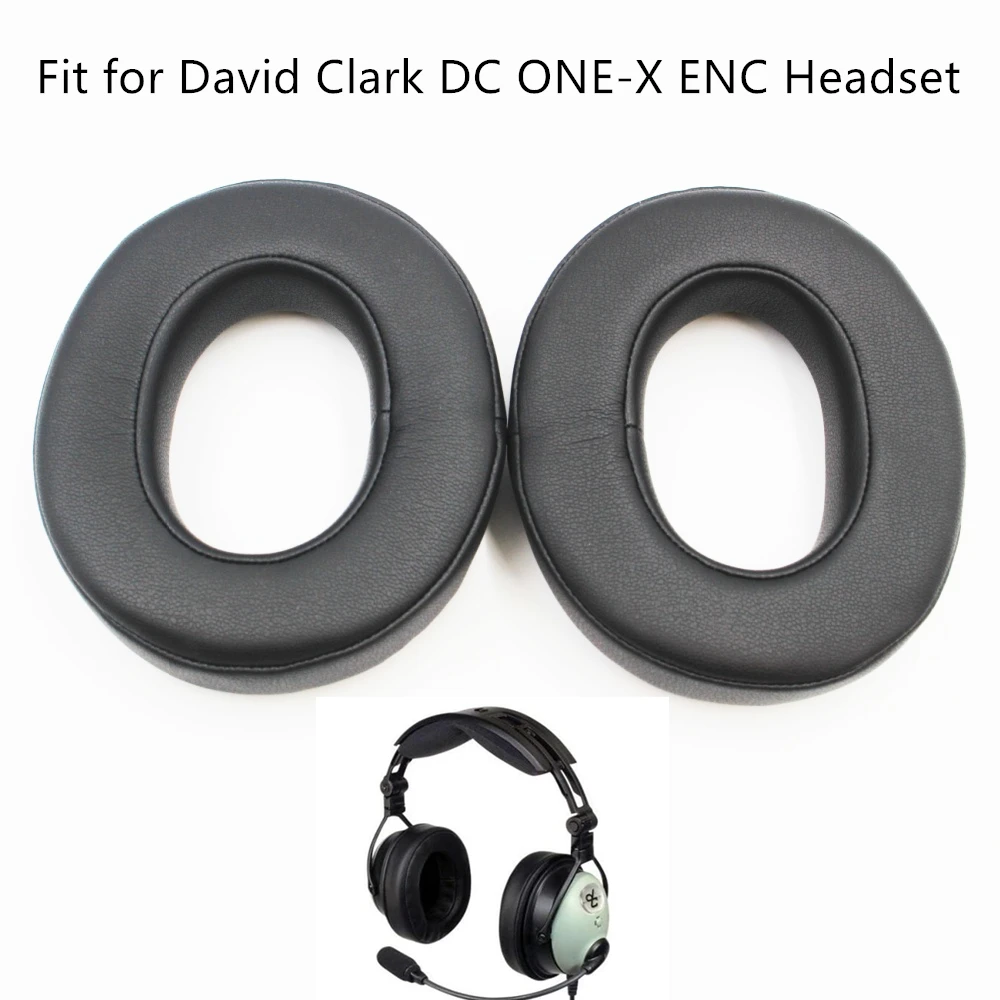 

Soft Ear Pads Cushions for David Clark DC ONE-X ENC Aviation Headsets