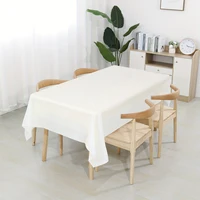 2pcs Solid Color Disposable Tablecloth 137x183cm Table Cloth Nordic Table Cover for Home Wedding Birthday Christmas Party Decor 4