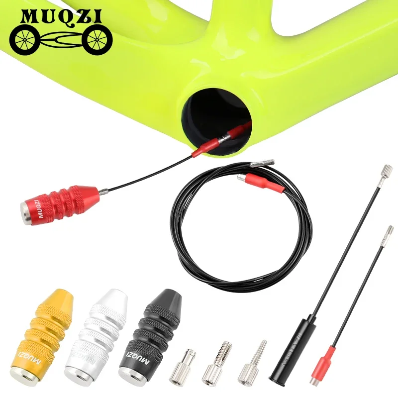 

MUQZI Bike Internal Cable Routing Kit For Carbon Aluminum Titanium Frame Di2 E-Tube Hydraulic Hose Brake Shift Wire Routing Tool