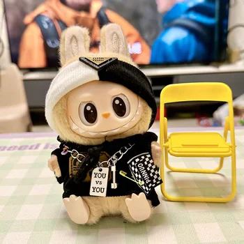 Labubu Cool Trendwear Stili multipli Vestiti Regalo per il vestito Labubu della mini bambola di peluche Labubu da 17 cm 1