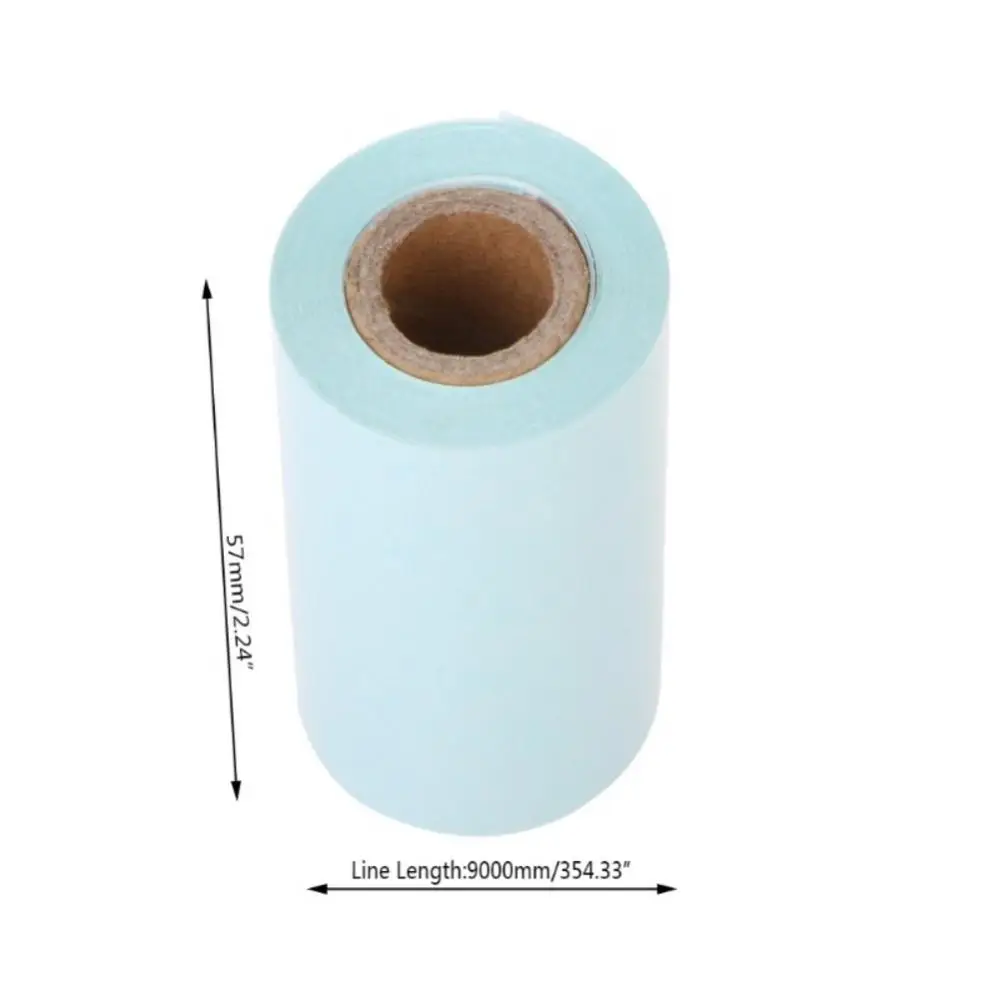 Thermal Mini Printer 3 Rolls 57x30mm Self-adhesive Sticker Printing Paper for PAPERAMG P1 Photo Accessories