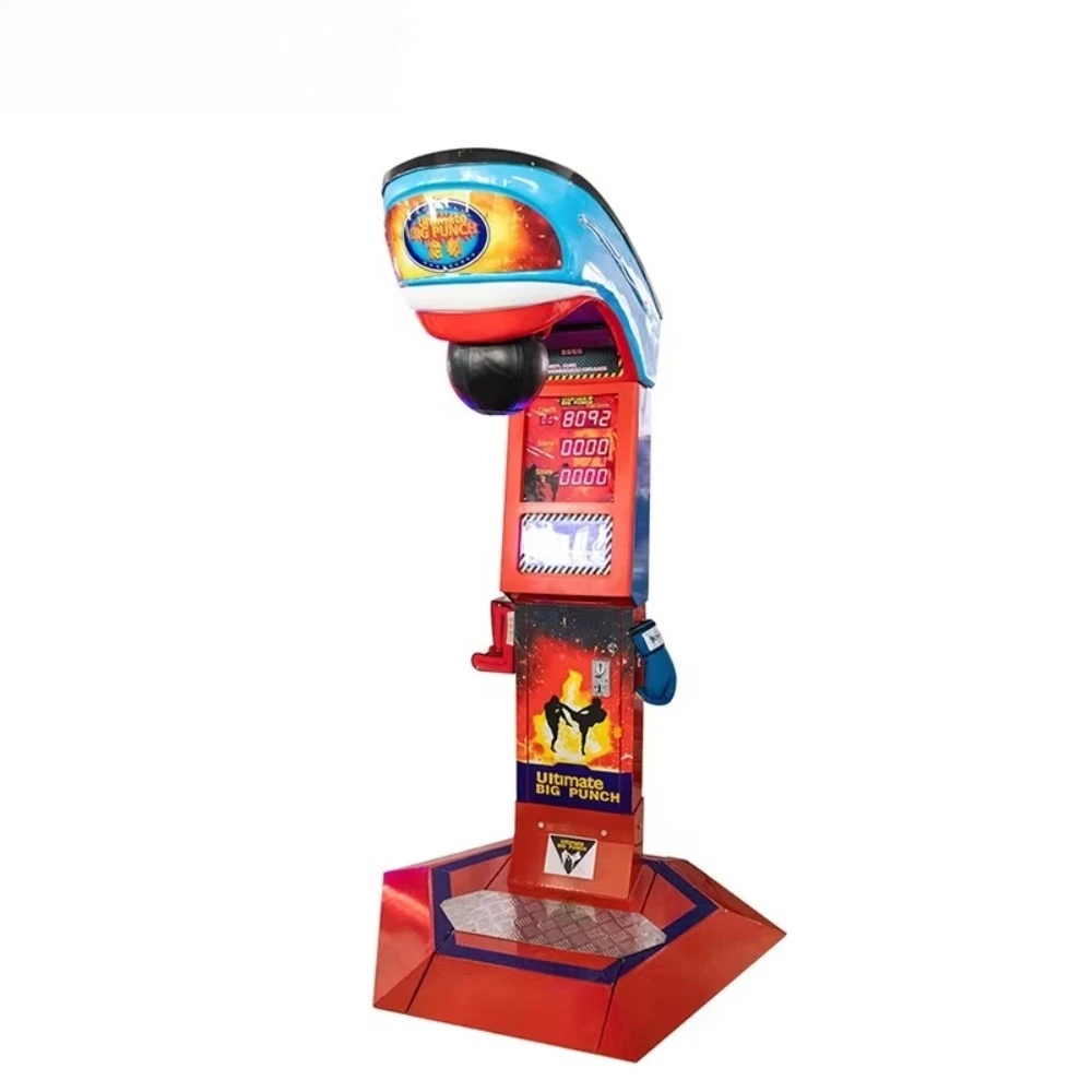 Arcade Boxing Game Console Indoor Coin Ticket Exchange Punch Boxing ...