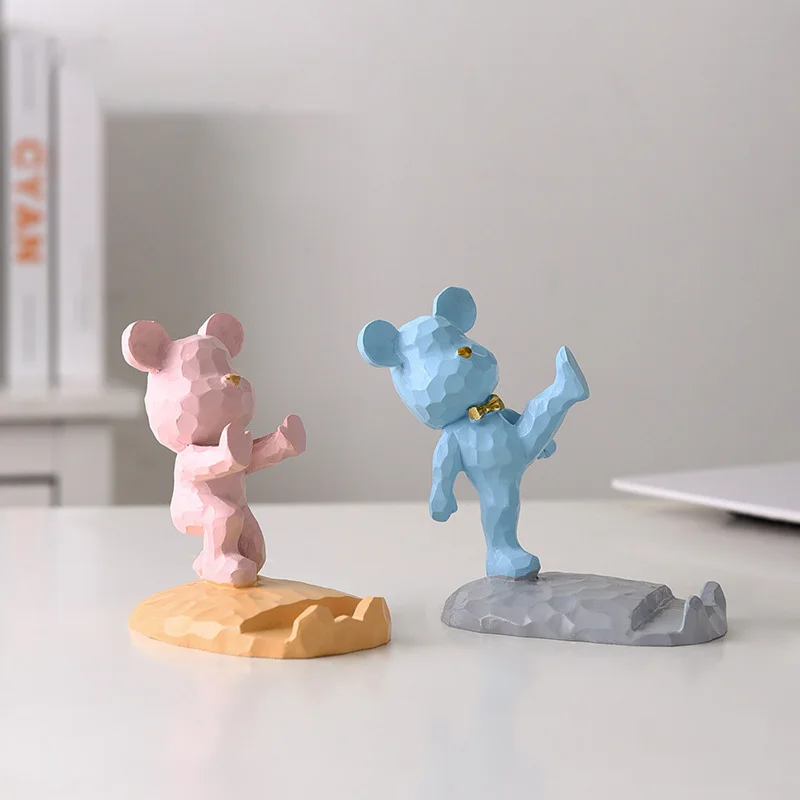 

Little Bear Lazy Man Bracket Photo Mobile Phone Book Bracket Billboard Dining Table Number Bracket Wedding Supplies Decoration