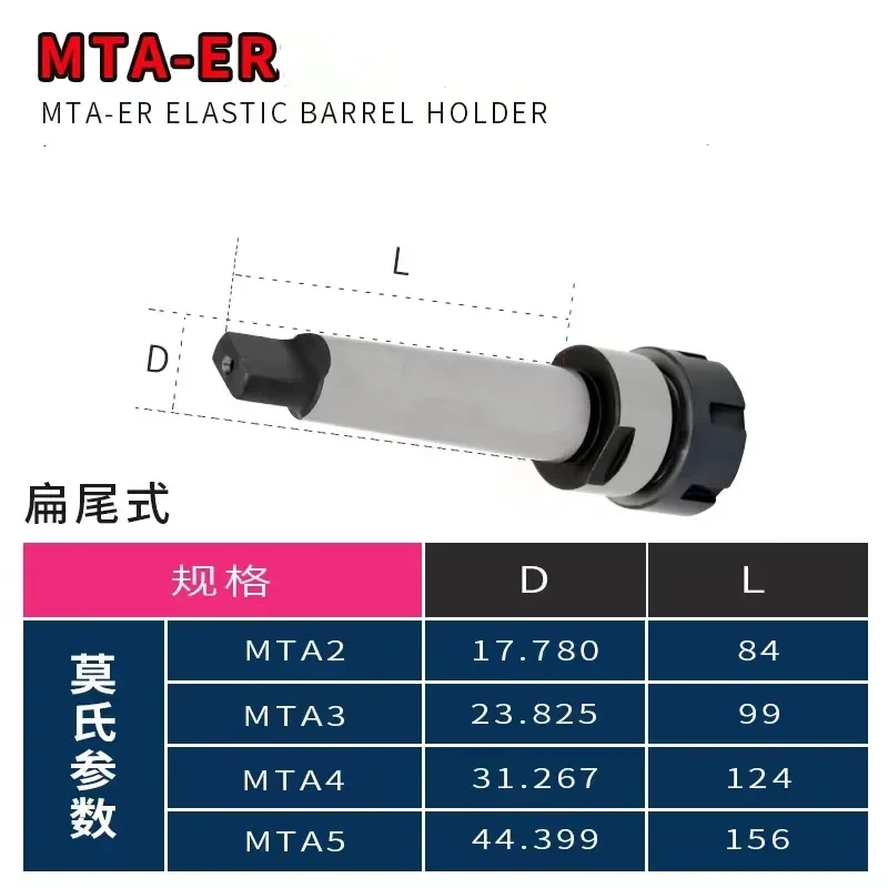 OUIO HOT 1Pcs MT1/MT2/MT3/MT4 Morse Taper ER11/ER16/ER20/ER25/ER32/ER40 Collet Chuck Holder,CNC Tool Holder Clamp.