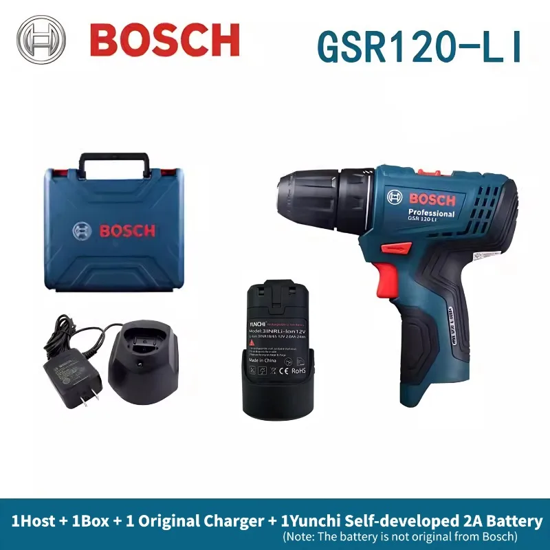 Gsb 120 Bosch Gsr Battery Bosch 12V Rechargeable Cordless Power